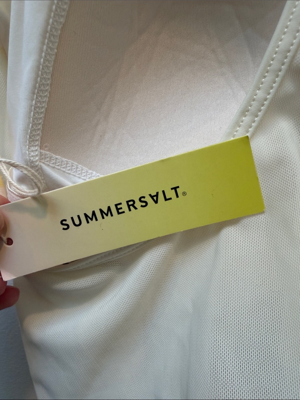 Summersalt Diver Racerback Sports Bra Bikini Size 10 NWT - Picture 6 of 6